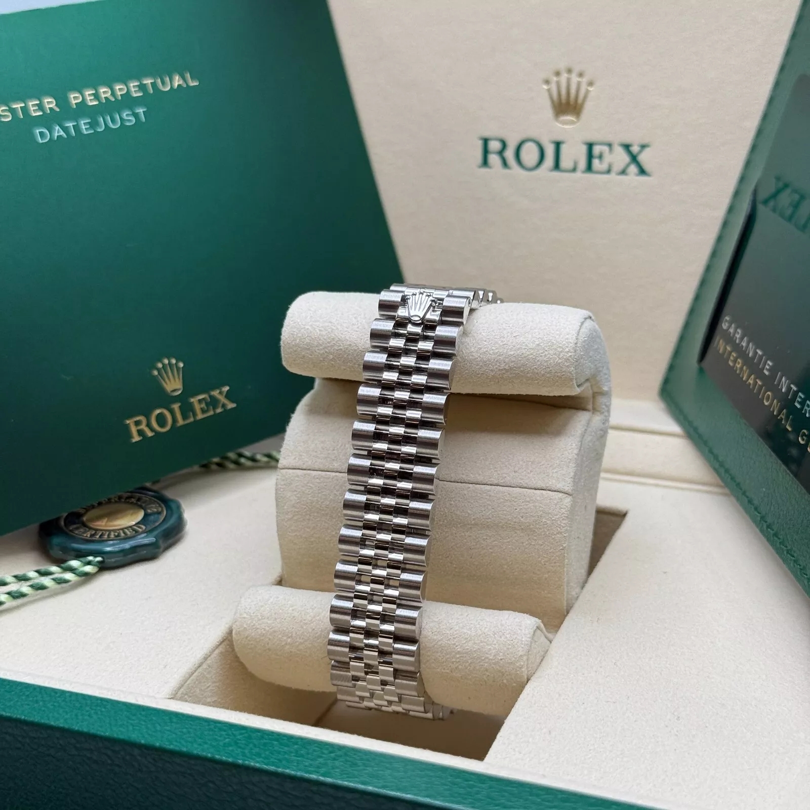 【Super Clone】ROLEX Datejust m278344-0005/0006 Mother-of-Pearl Dial 31mm Domed Diamond Oyster Watch