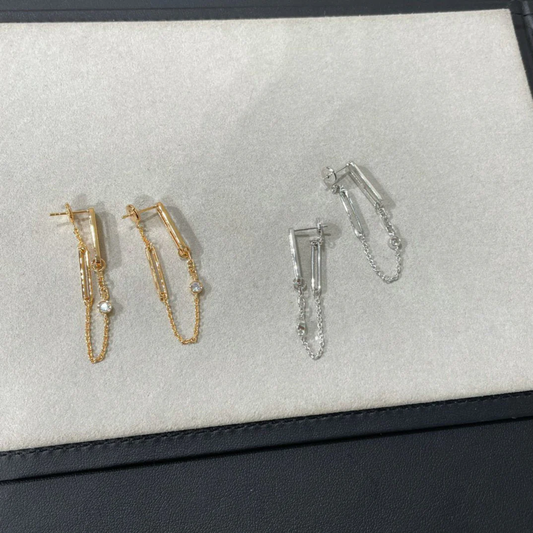 Regalia jewelryCHAINE CHAOS DIAMOND DROP EARRINGS