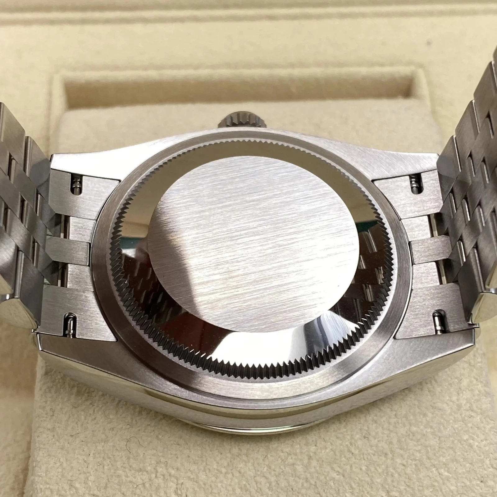 【Super Clone】ROLEX  Datejust 36mm 126200 Stainless Steel Black Dial Jubilee Watch