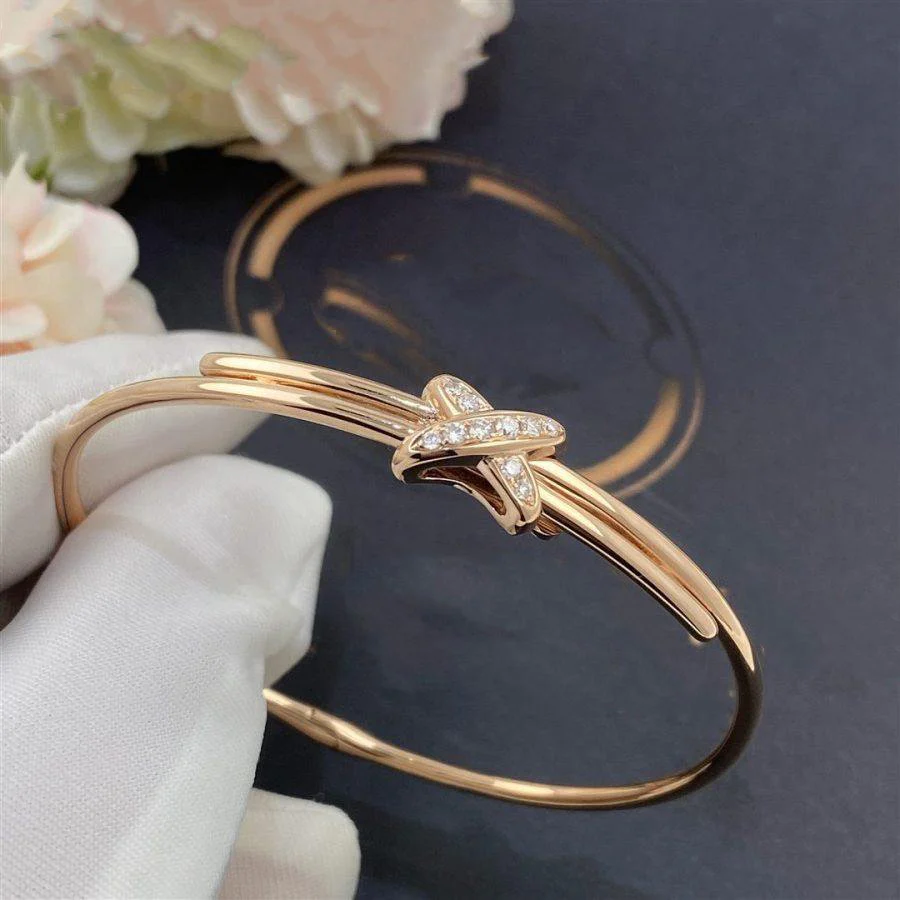 Regalia jewelryJEUX DE BRACELET PINK GOLD DIAMONDS