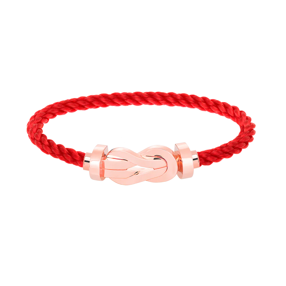 Regalia jewelryCHANCE LARGE 8 FIGURE BUCKLE NO DIAMOND BRACELET ROSE GOLD