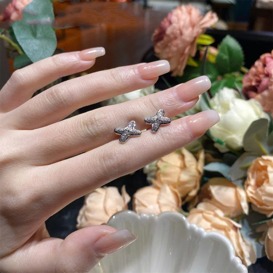 Regalia jewelryJEUX DE SILVER DIAMOND EARRINGS