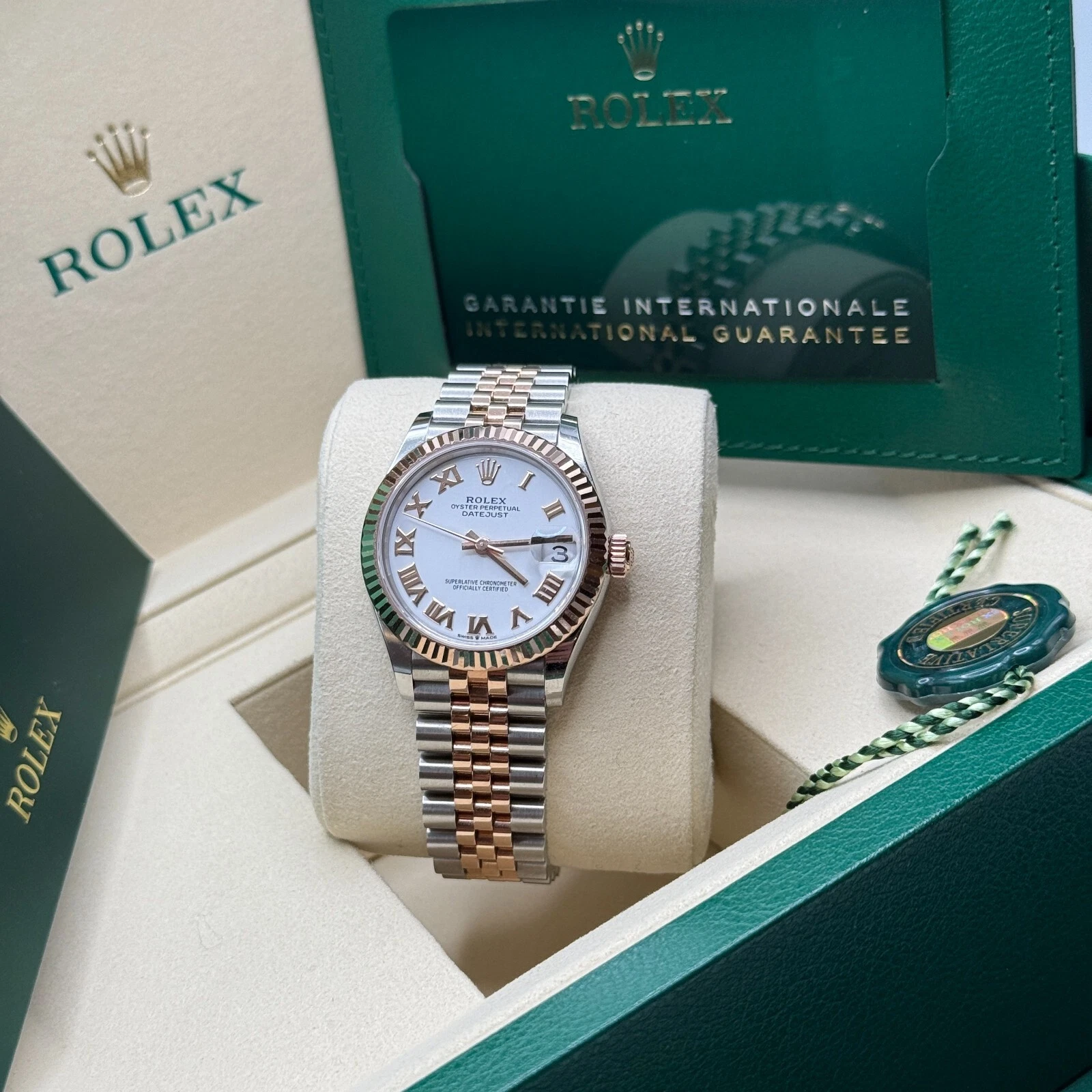 【Super Clone】ROLEX Datejust m278271-0001/0002 White 31mm Dial Oyster Bracelet Watch