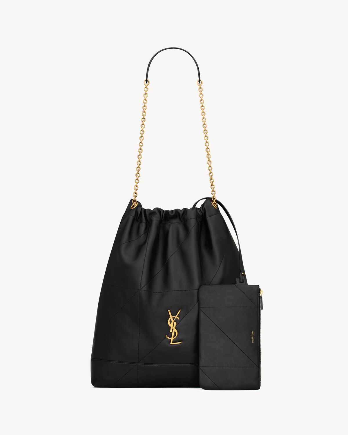 YSL Jamie Large Pochon In Lambskin