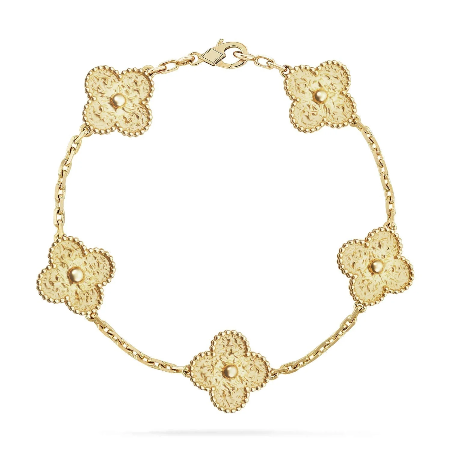 Regalia jewelryCLOVER 5 MOTIFS BRONZING BRACELET