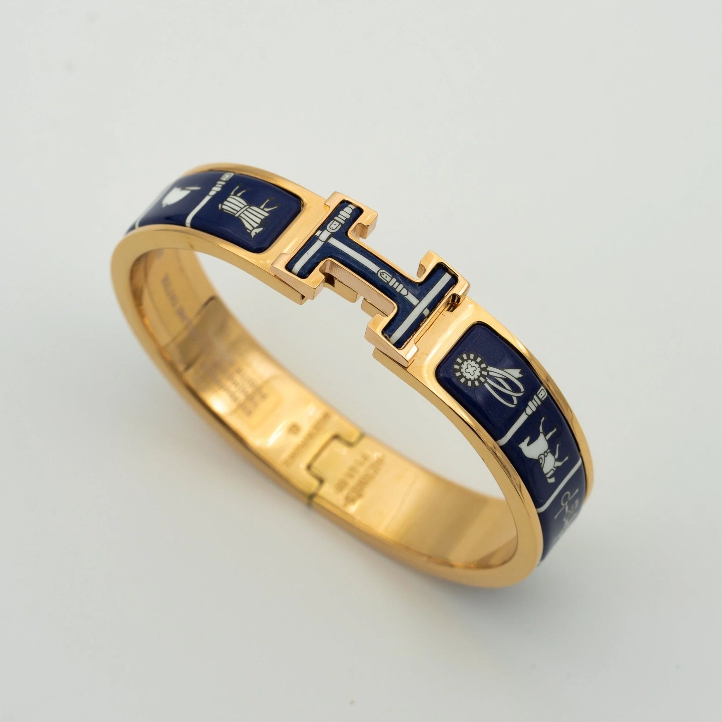 Regalia jewelryH BRACELET BLUE CERAMIC