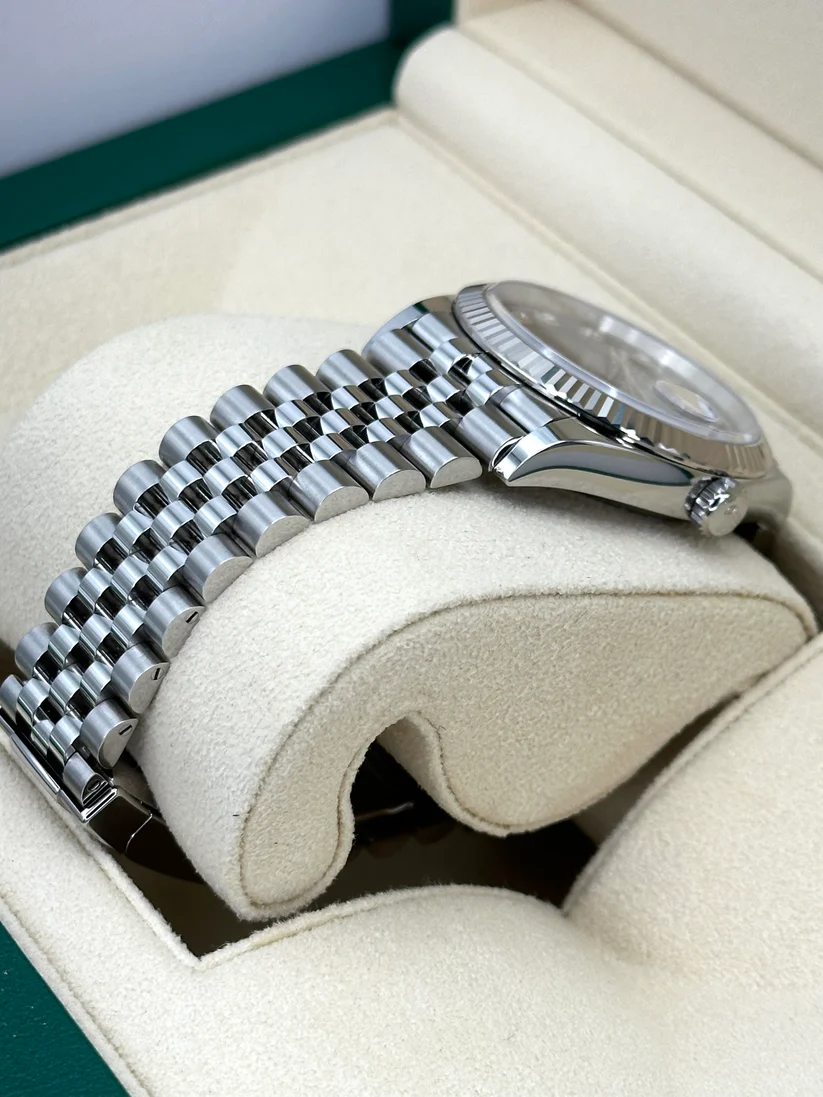 【Super Clone】 ROLEX  Datejust 36mm 126234 Black Diamond Dial Stainless Steel Oyster Mens Watch