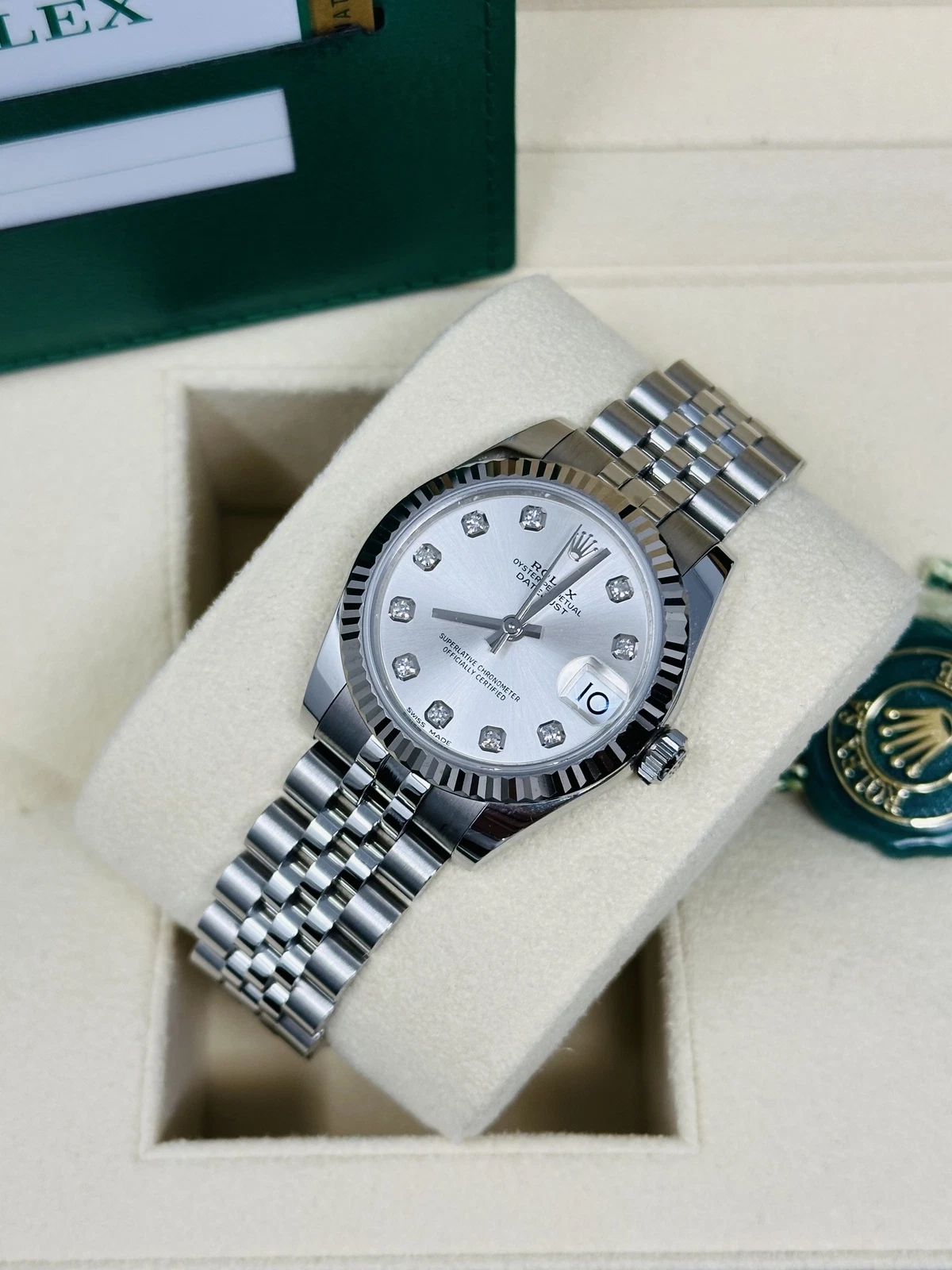 【Super Clone】ROLEX Datejust m278274-0029/0030 Silver 31mm Dial Oyster Watch