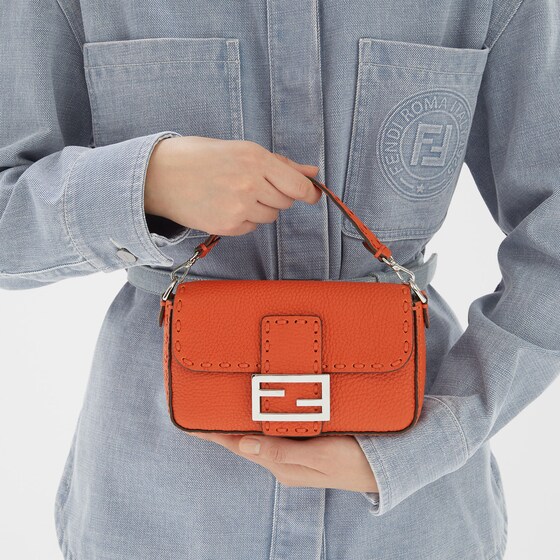 Baguette Mini With 309 Hand-Sewn Topstitches