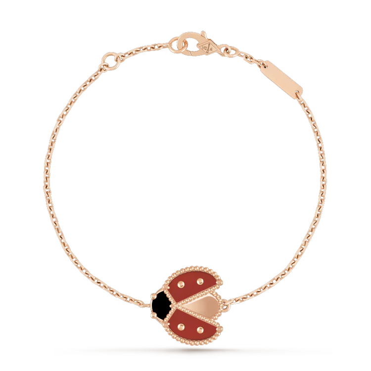 Regalia jewelryLUCKY SPRING 1 MOTIF PINK GOLD BRACELET