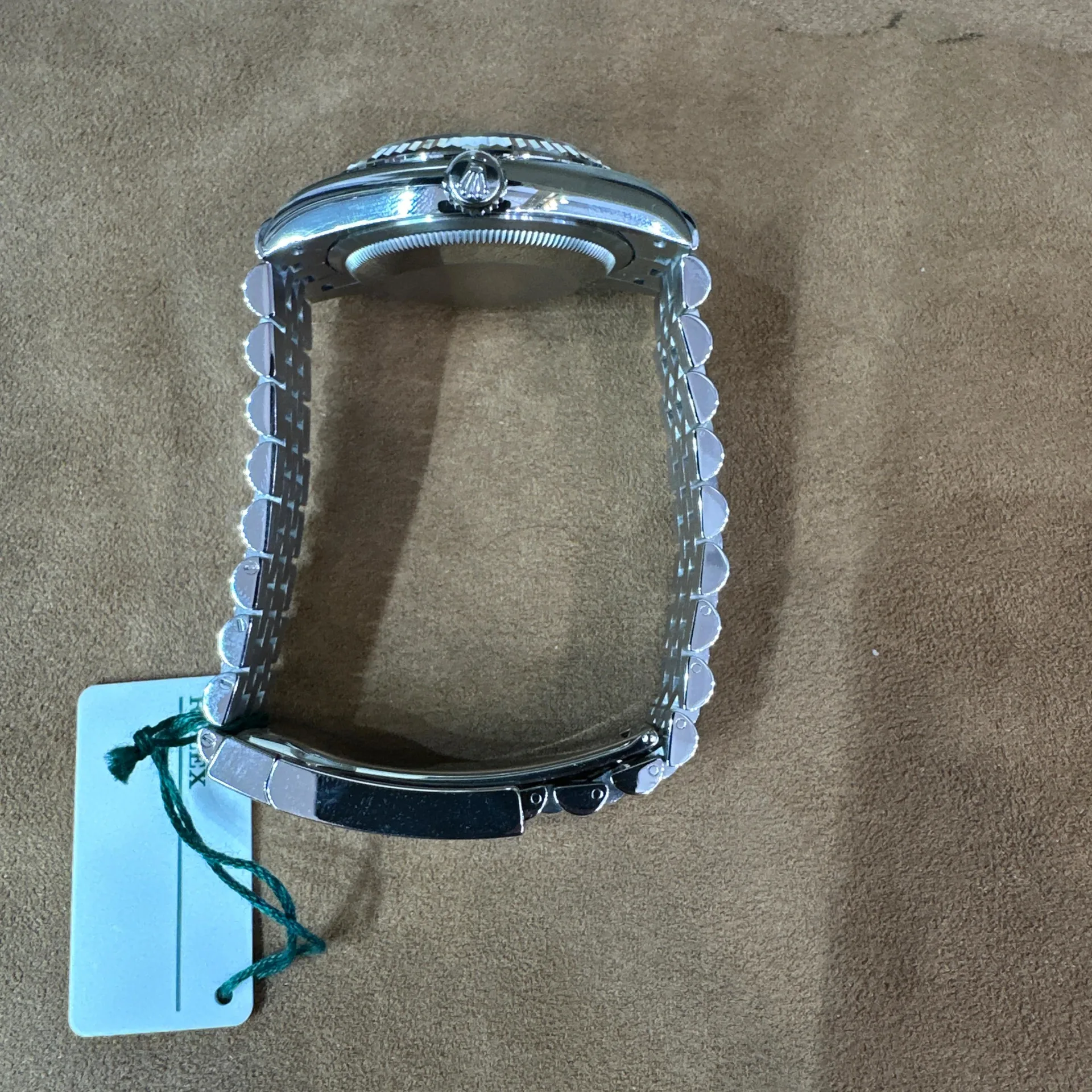 【Super Clone】ROLEX  Datejust 36mm 126234 Blue Diamond Dial Stainless Steel Jubilee Mens Watch