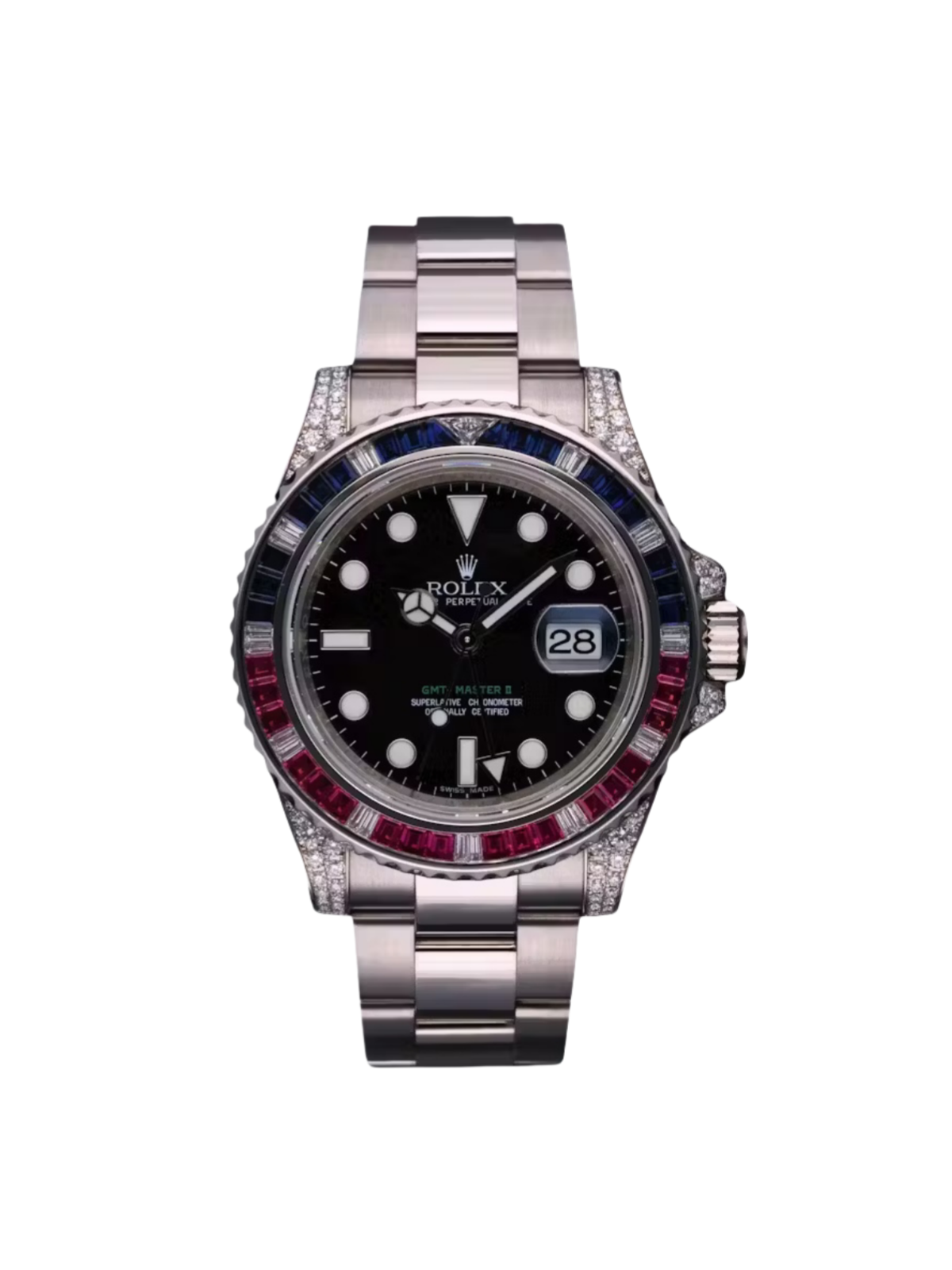 【Super Clone】Rolex GMT Master II 40mm 116759SANR/SARU