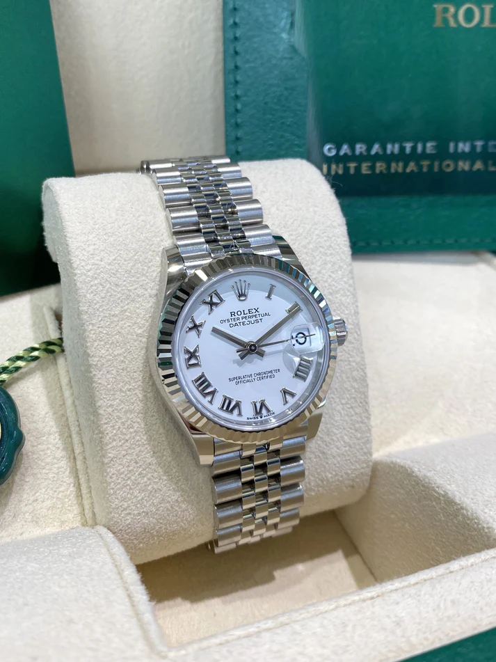 【Super Clone】RLX Datejust m278274-0009/0010 White 31mm Dial Oyster Watch