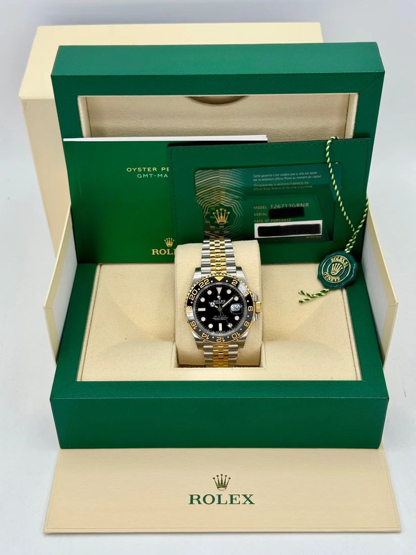 【Super Clone】ROLEX  GMT-Master II 126713GRNR 40mm