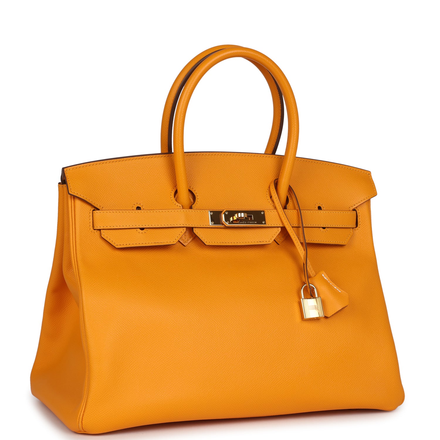 Hermès Birkin 35 Jaune D'Or Epsom Gold Hardware