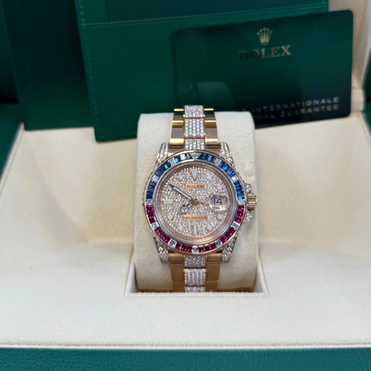 【Super Clone】ROLEX GMT-Master II 40mm 126755SARU