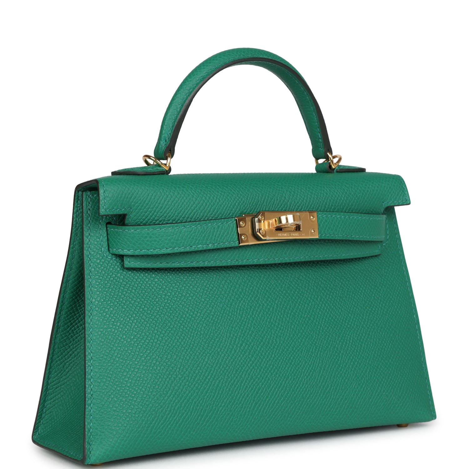 Hermès Kelly Sellier 20 Vert Vertigo Epsom Gold Hardware