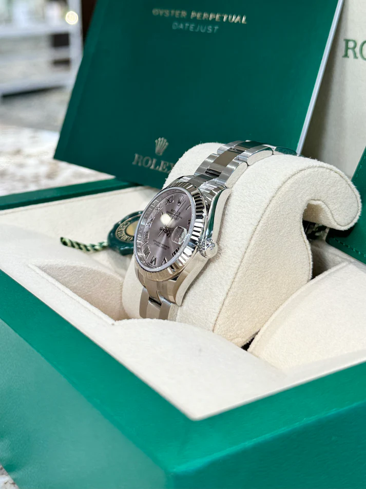 【Super Clone】ROLEX Datejust m278274-0019/0020 Pink 31mm Dial Oyster Watch