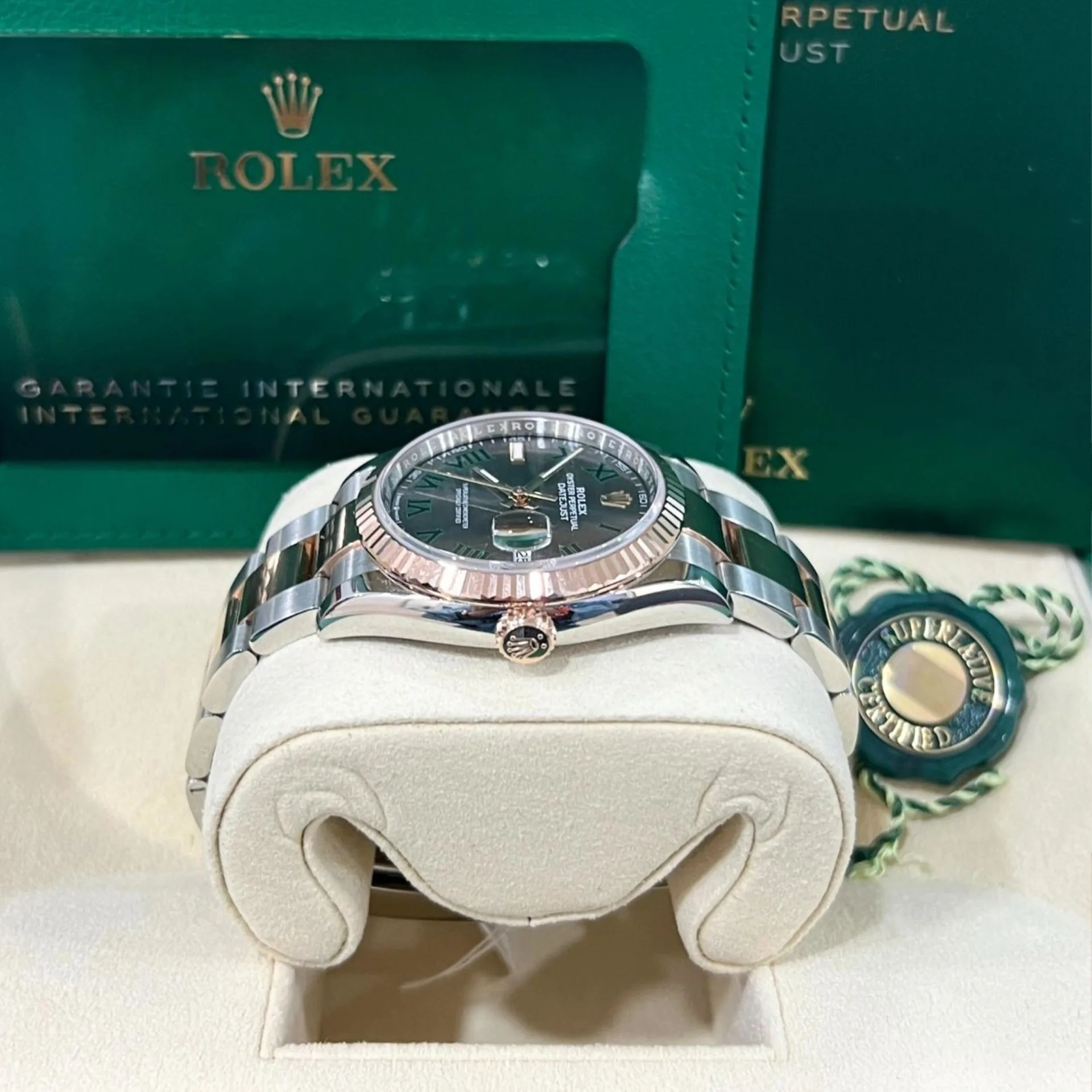 【Super Clone】ROLEX  Datejust 36mm 126231 Slate Dial Oyster Bracelet Watch