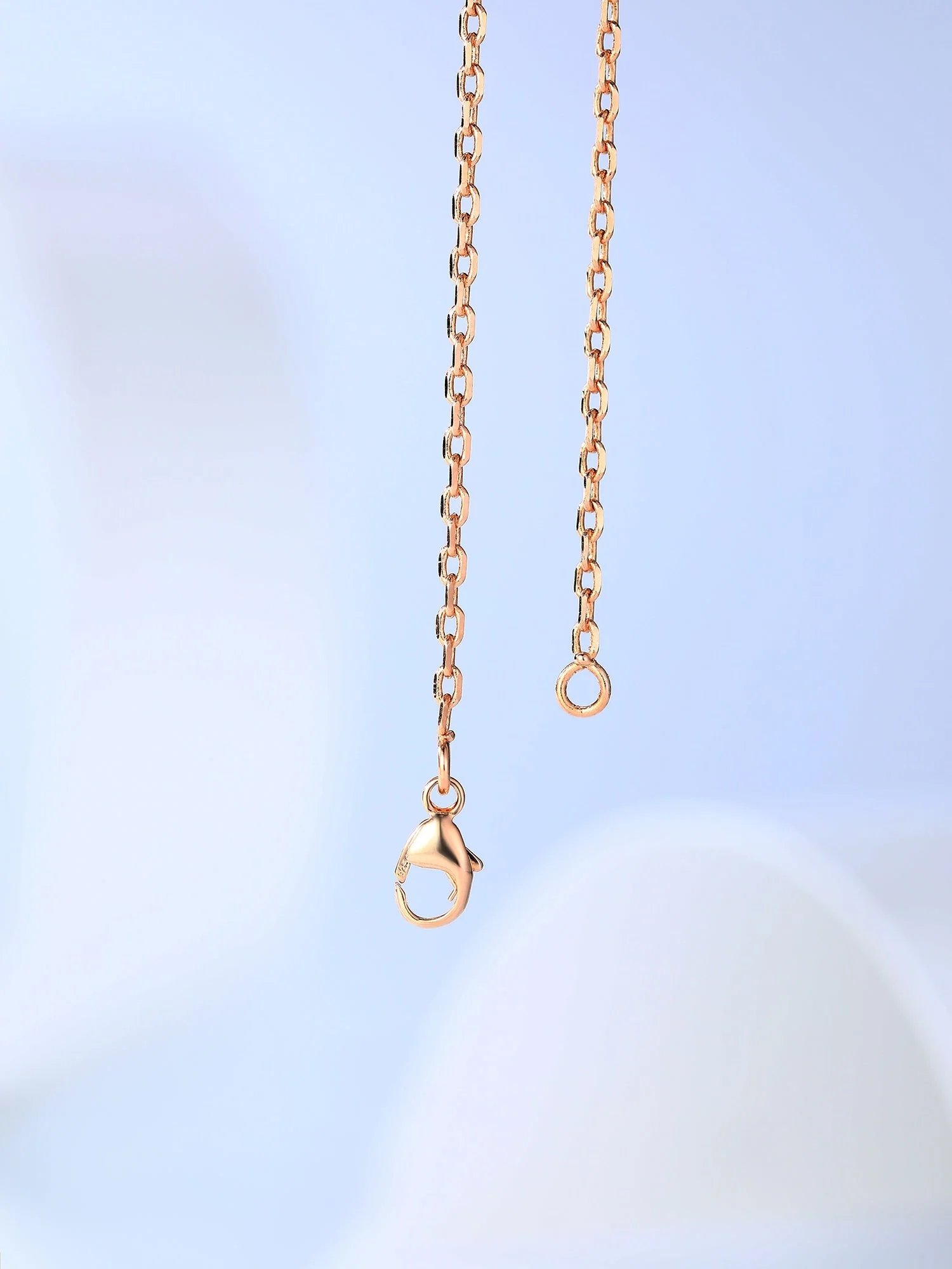 Regalia jewelryH CAGE PINK GOLD NECKLACE