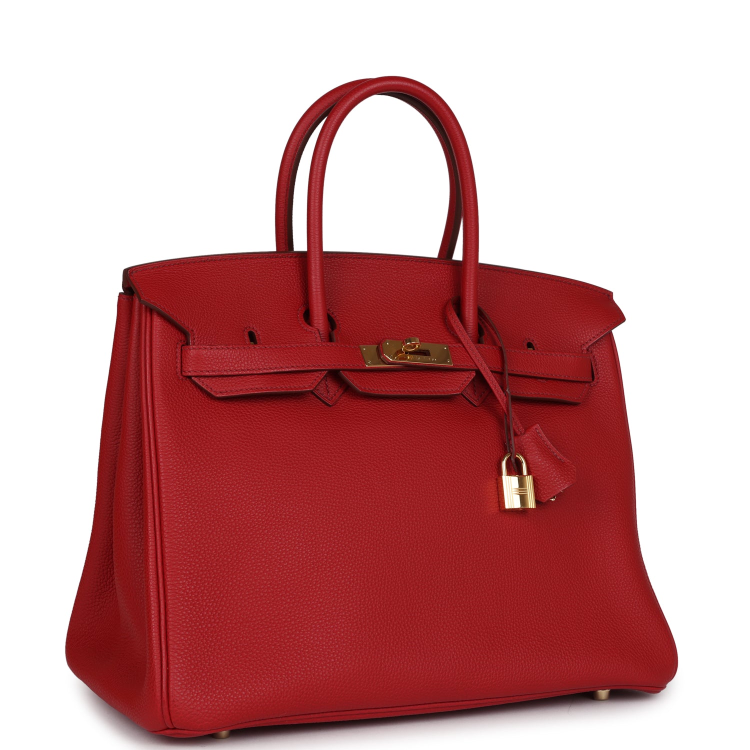 Hermès Birkin 35 Rouge Garance Togo Gold Hardware