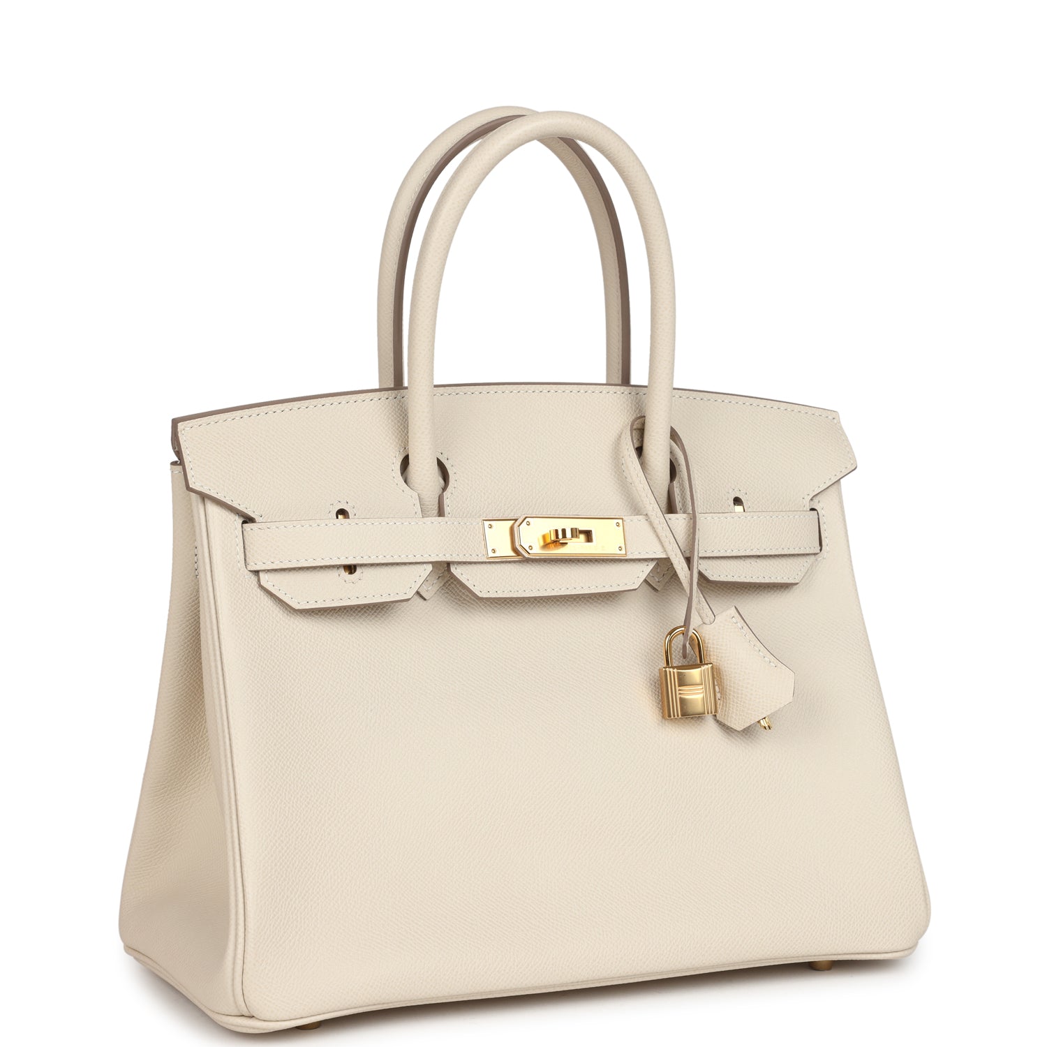 Hermès Birkin 30 Craie Epsom Gold Hardware