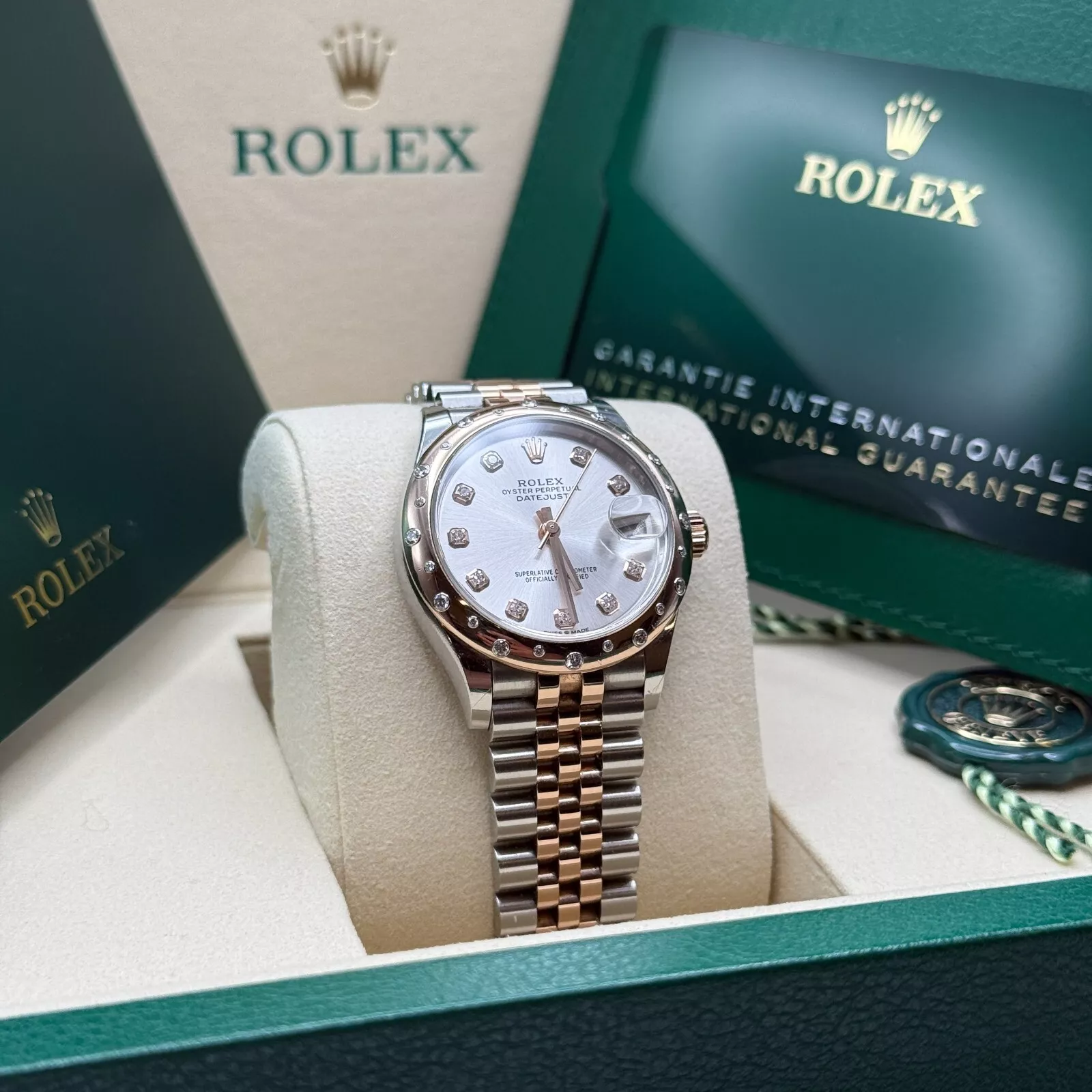 【Super Clone】ROLEX Datejust m278341-0015/0016 Silver Dial 31mm Oyster Bracelet