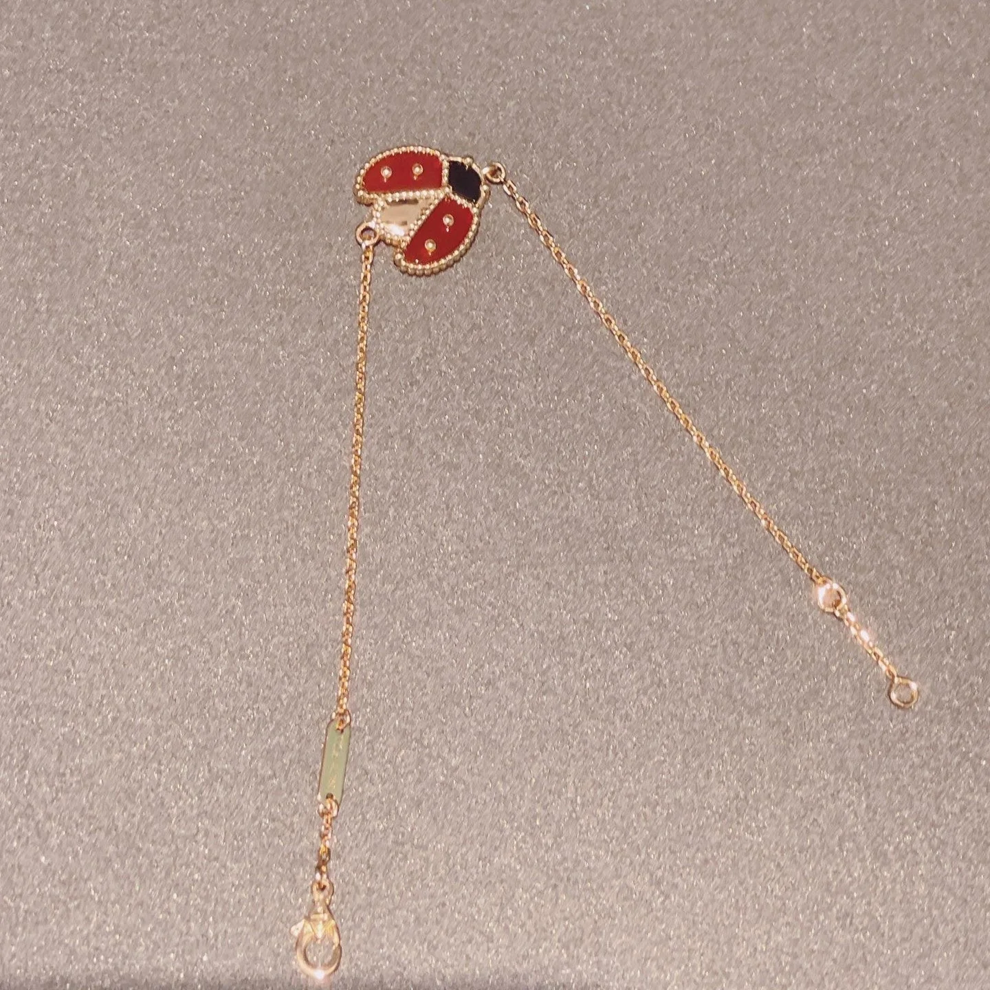 Regalia jewelryLUCKY SPRING 1 MOTIF PINK GOLD BRACELET