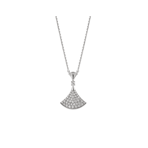 Regalia jewelryDREAM NECKLACE SILVER FULL DIAMOND