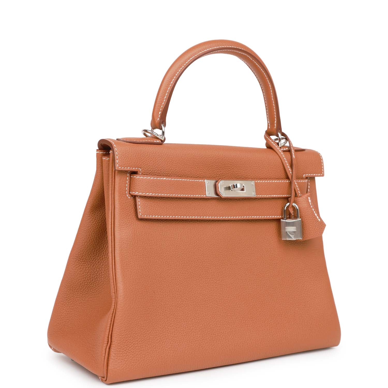 Hermès Kelly Retourne 28 Gold Togo Palladium Hardware