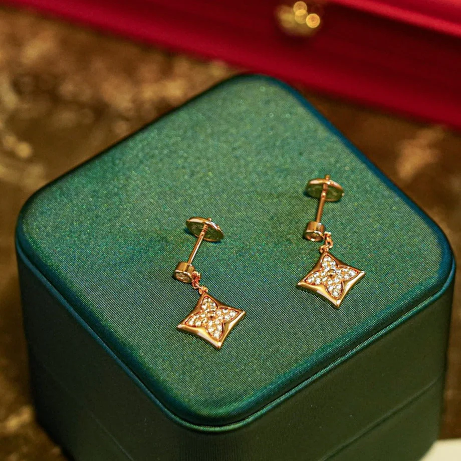 Regalia jewelrySTAR DIAMONDS EARRINGS GOLD