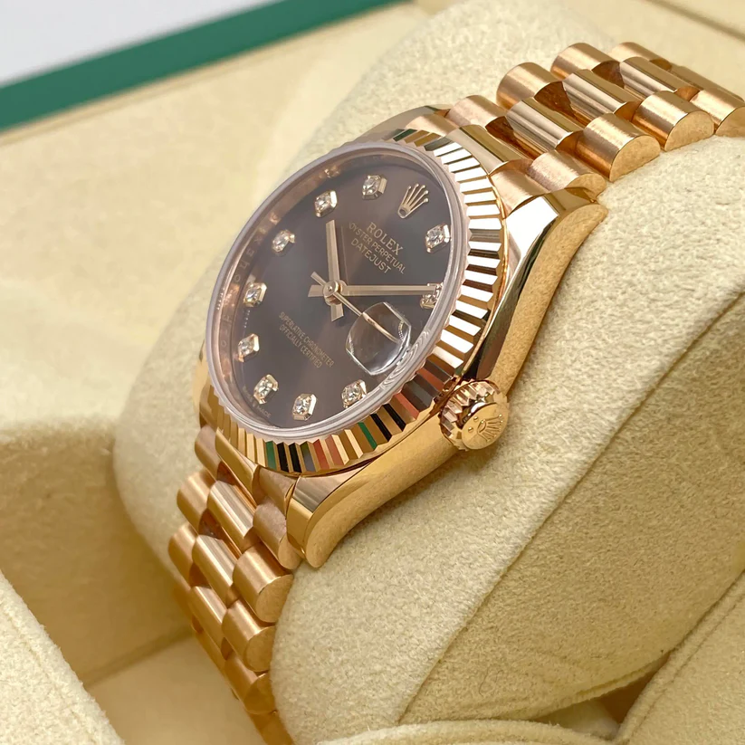 【Super Clone】ROLEX Datejust m278275-0010 Chocolate 31mm Dial