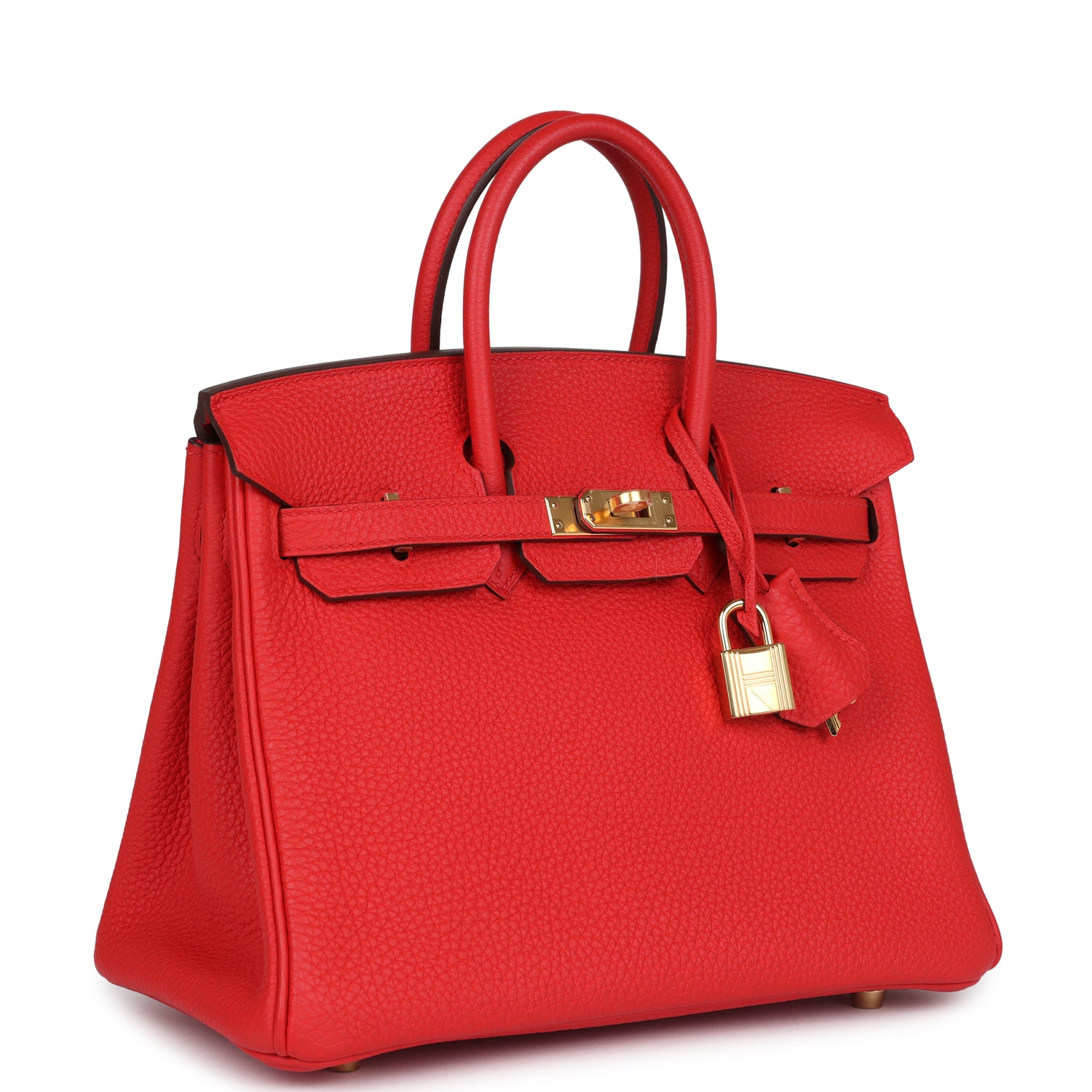 Hermès Birkin 25 Rouge de Coeur Togo Gold Hardware
