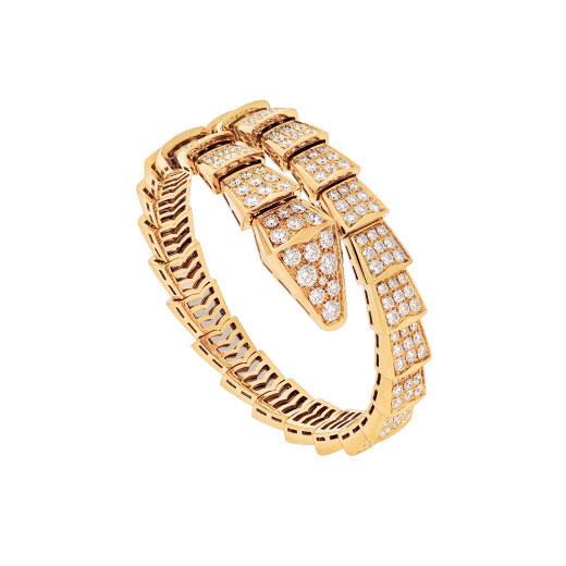 Regalia jewelrySERPENTI BRACELET 8MM GOLD DIAMOND