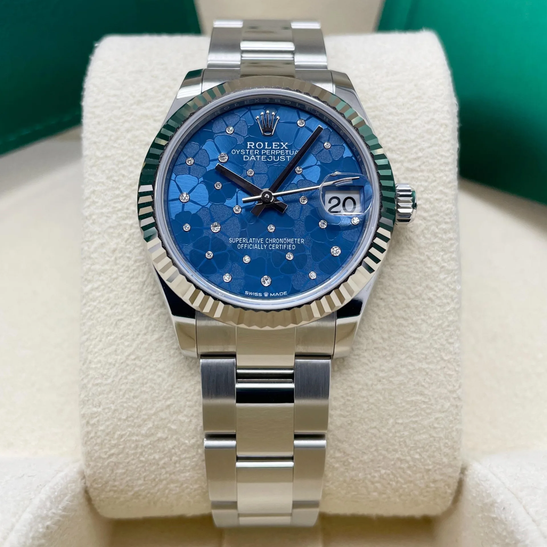 【Super Clone】ROLEX Datejust m278274-0035/0036 Azzurro Blue Dial Oyster Watch