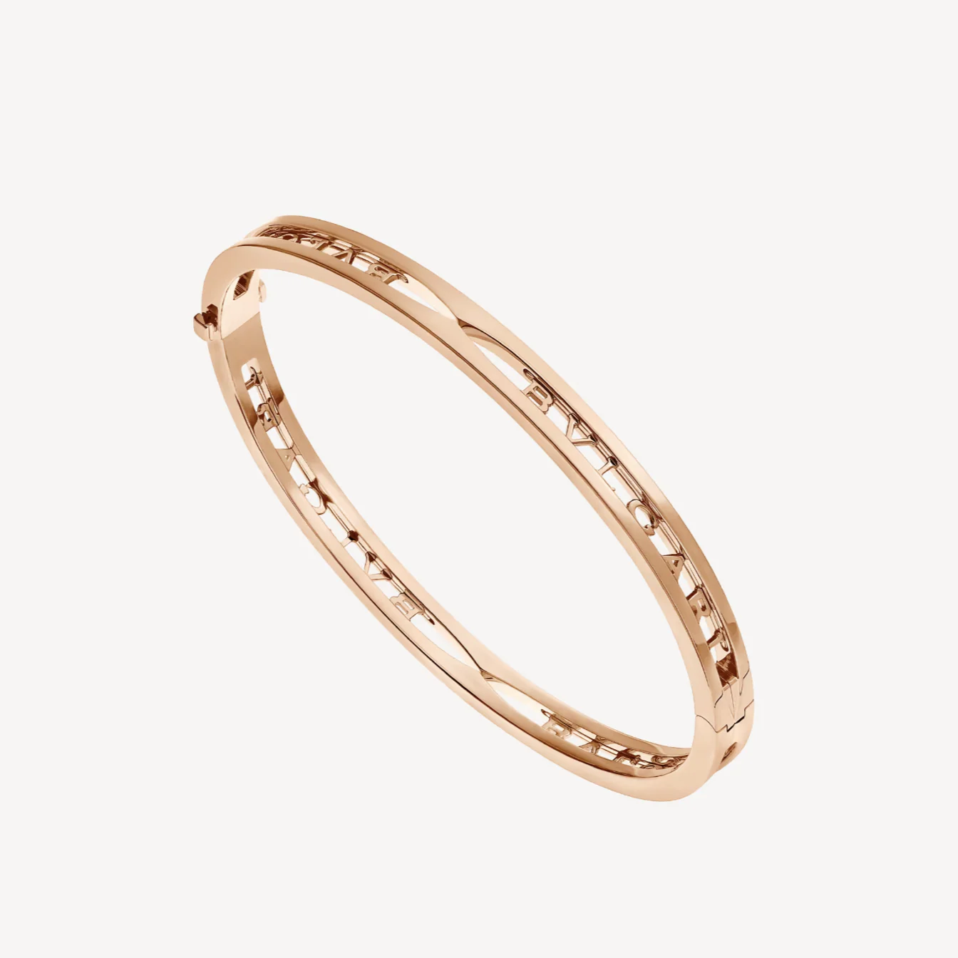 Regalia jewelryZERO 1 SPIRAL LOGO PINK GOLD BRACELET