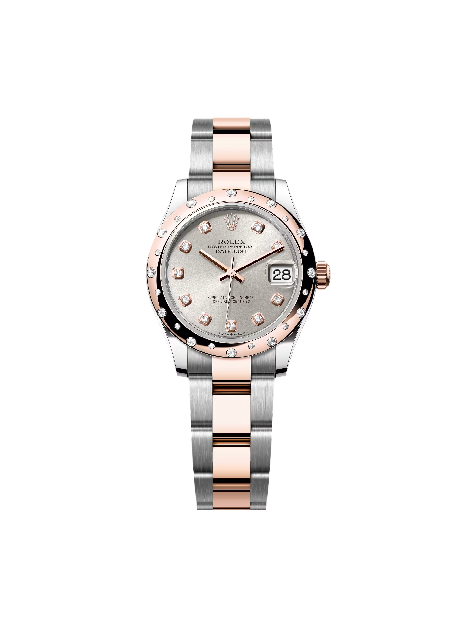 【Super Clone】ROLEX Datejust m278341-0015/0016 Silver Dial 31mm Oyster Bracelet