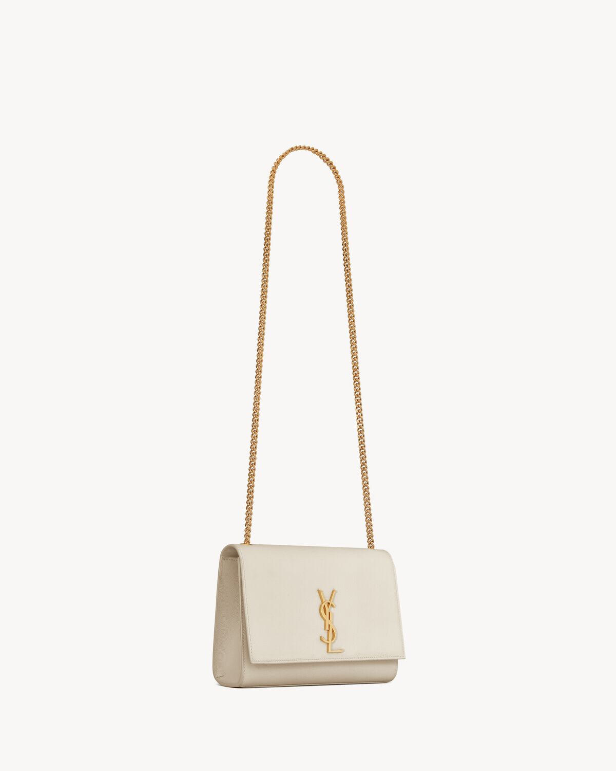 YSL Kate Medium in Grain De Poudre Embossed Leather