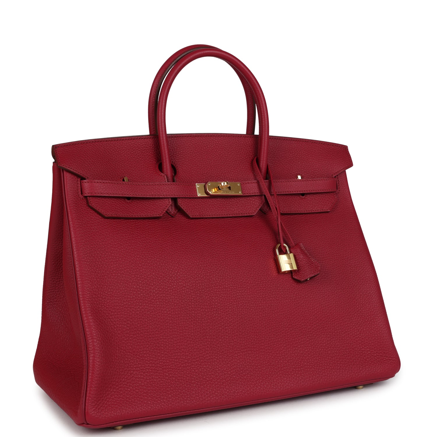 Hermès Birkin 40 Rubis Togo Gold Hardware