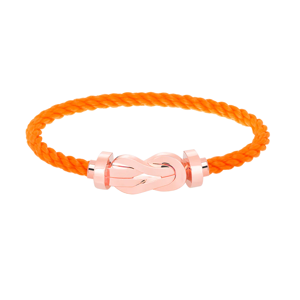 Regalia jewelryCHANCE LARGE 8 FIGURE BUCKLE NO DIAMOND BRACELET ROSE GOLD