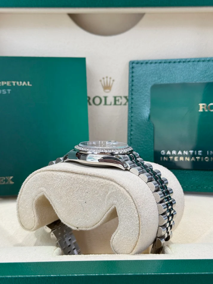 【Super Clone】ROLEX Datejust m278384RBR-0021/0022 Mint Green 31mm Dial Oyster Watch