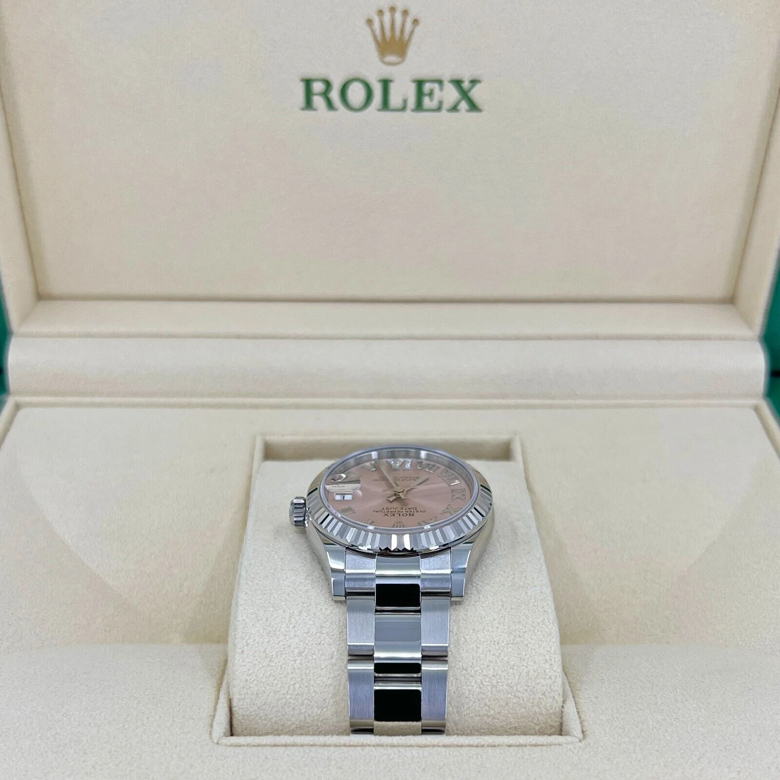 【Super Clone】ROLEX Datejust m278274-0023/0024 Pink 31mm Dial Oyster Watch