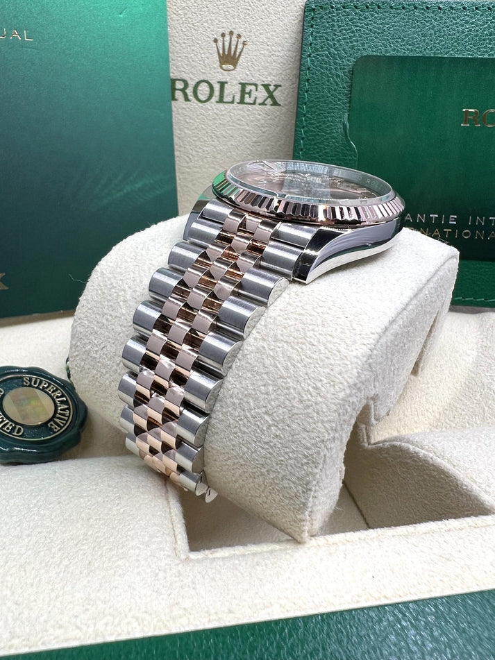 【Super Clone】ROLEX  Datejust 36mm 126231 Rose Dial Oyster Bracelet