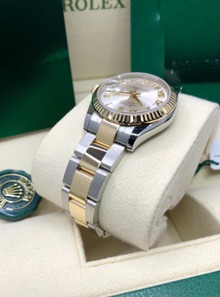 【Super Clone】ROLEX Datejust m278273-0003/0004 31mm Silver Dial Stainless Steel and Yellow Gold Oyster Watch