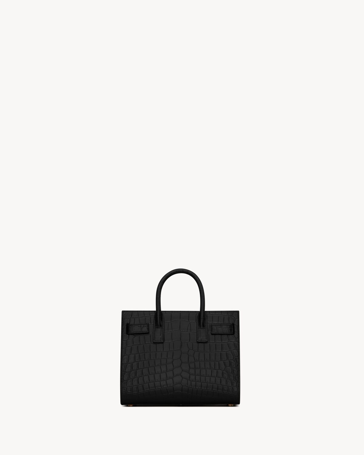 YSL Sac De Jour In Crocodile Embossed Leather – Nano