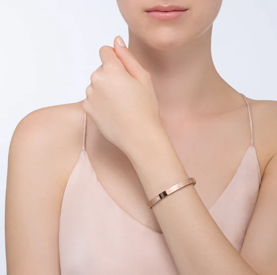 Regalia jewelryLOVE BRACELET 6.1MM 4 DIAMONDS