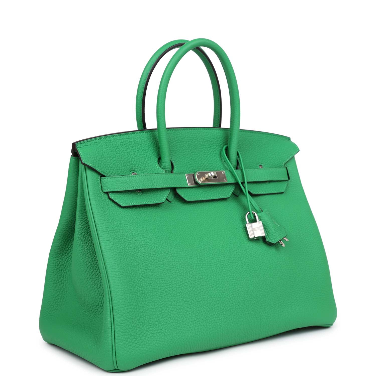 Hermès Birkin 35 Bambou Togo Palladium Hardware