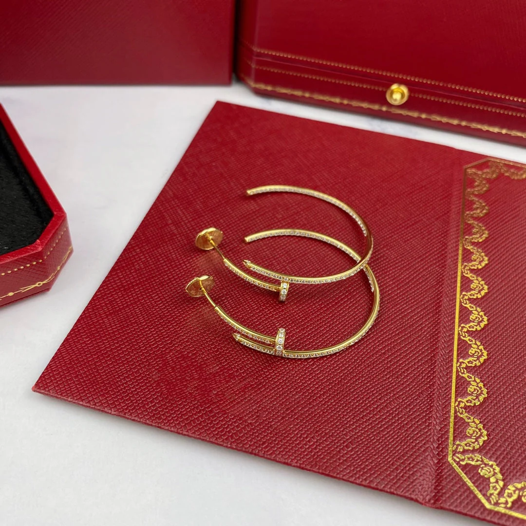 Regalia jewelryJUSTE EARRINGS FULL DIAMONDS 1.8MM