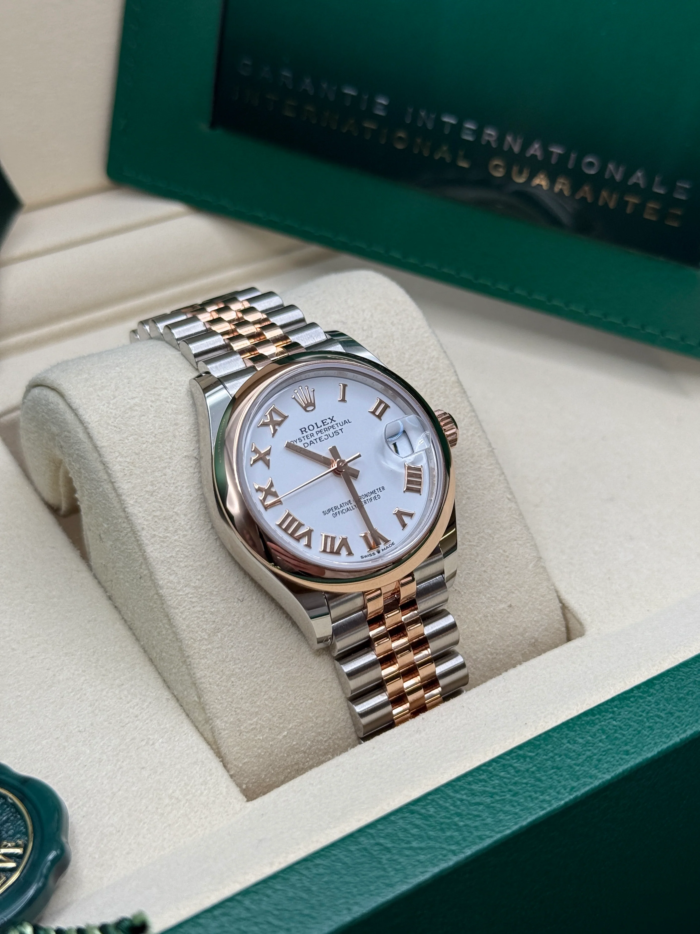 【Super Clone】ROLEX Datejust m278241-0001/0002 White 31mm Dial Oyster Bracelet Watch