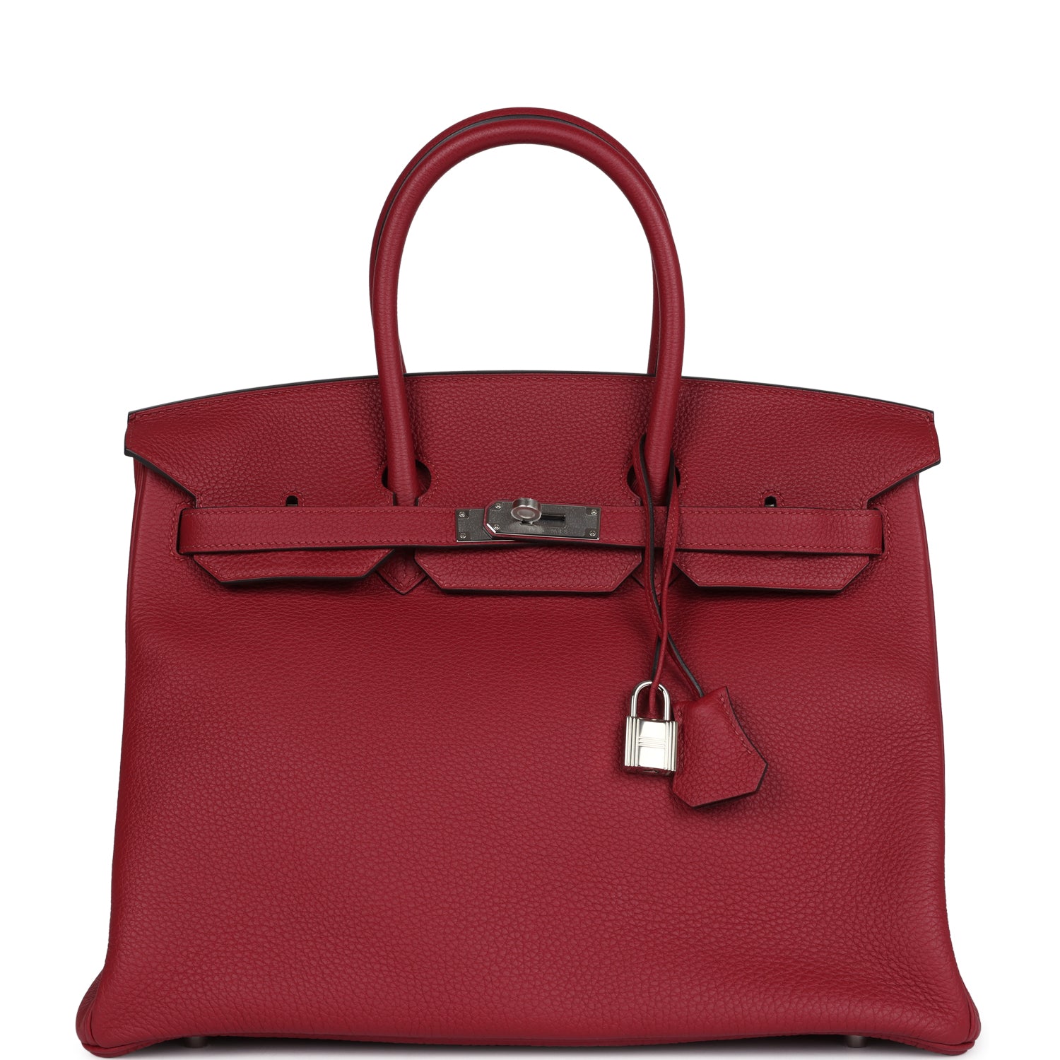 Hermès Birkin 35 Rouge Grenat Togo Palladium Hardware